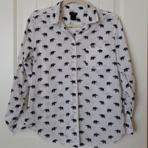EUC Ann Taylor Factory Button Down